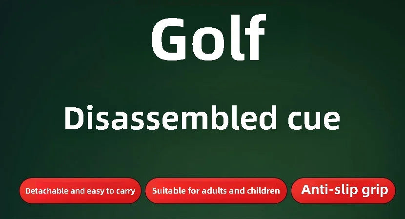 golf chipper club pair on grass short game training - disassembled due.