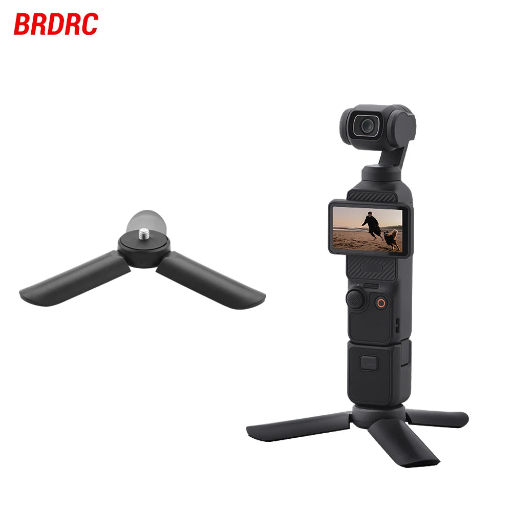 Pocket 4 Desktop Mini Tripod for DJI Pocket 3 Handheld Gimbal Phone Stabilizer Holder Stand Base.