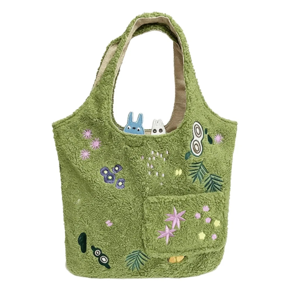 Limited Edition Lamb Wool Cartoon Crossbody Bag