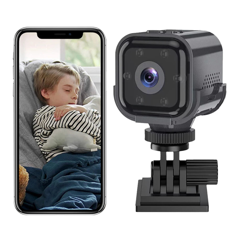 Smart Wireless Security Camera with Night Vision & Two-Way Audio