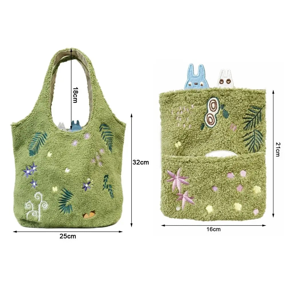 Limited Edition Lamb Wool Cartoon Crossbody Bag