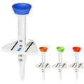 Adjustable Height Golf Tees Durable Plastic Golf Training Ball Stand