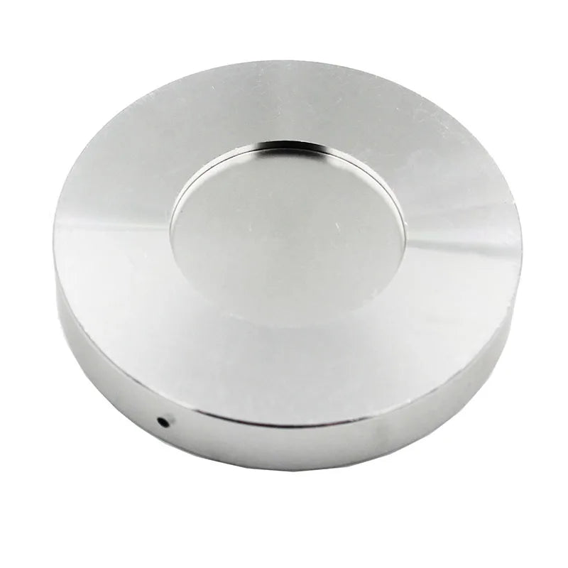 Luminous Universal Round Metal Spirit Level Bubble – 60×10mm Horizontal Level Tool with Magnetic Option