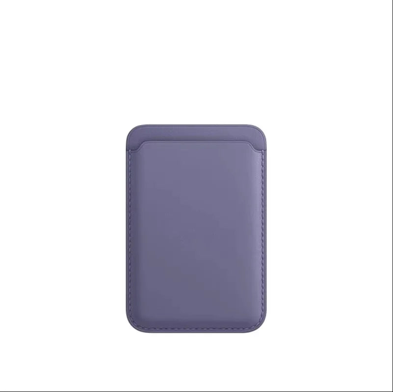 MagSafe Leather Card Wallet Magnetic Phone Holder