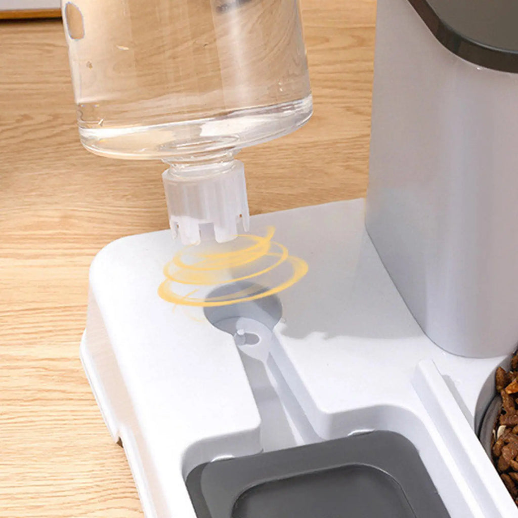 Automatic Cat Feeder & Water Dispenser for Kittens & Puppies