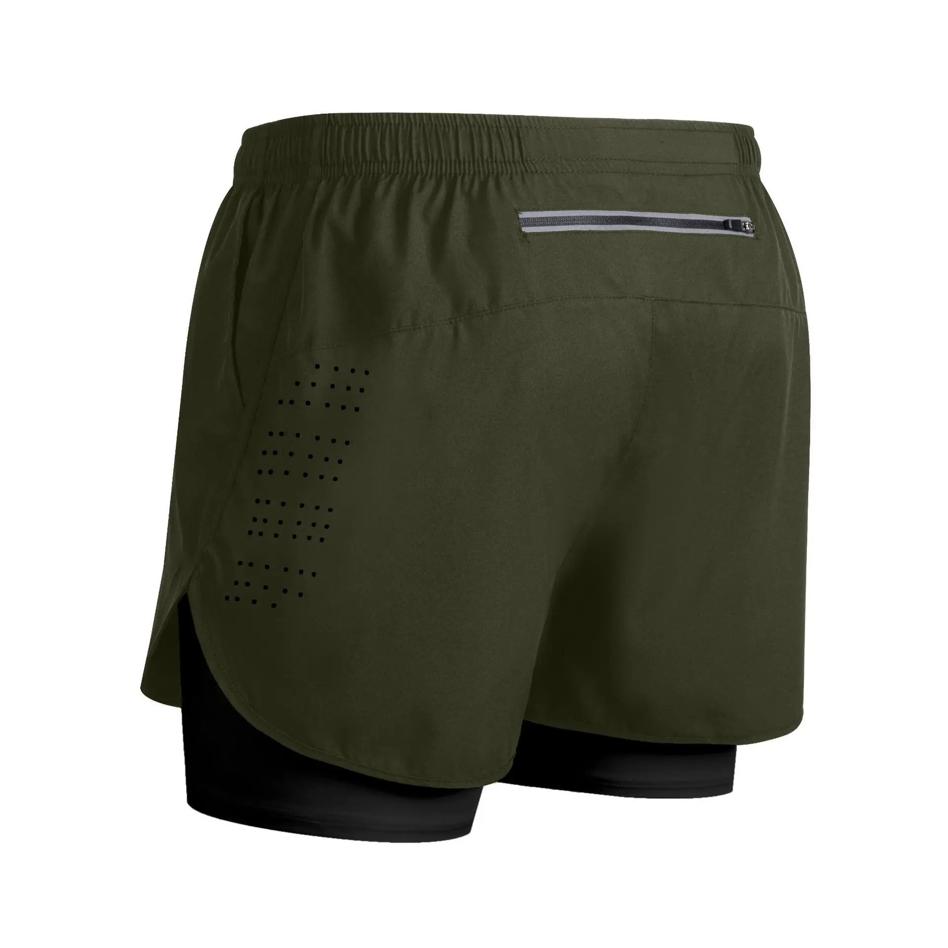 Men’s Quick Dry Running Shorts Lightweight Breathable Gym Training Shorts