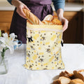 Beeswax Food Storage Bags – Reusable Bread Keeper Pouch with Zipper
