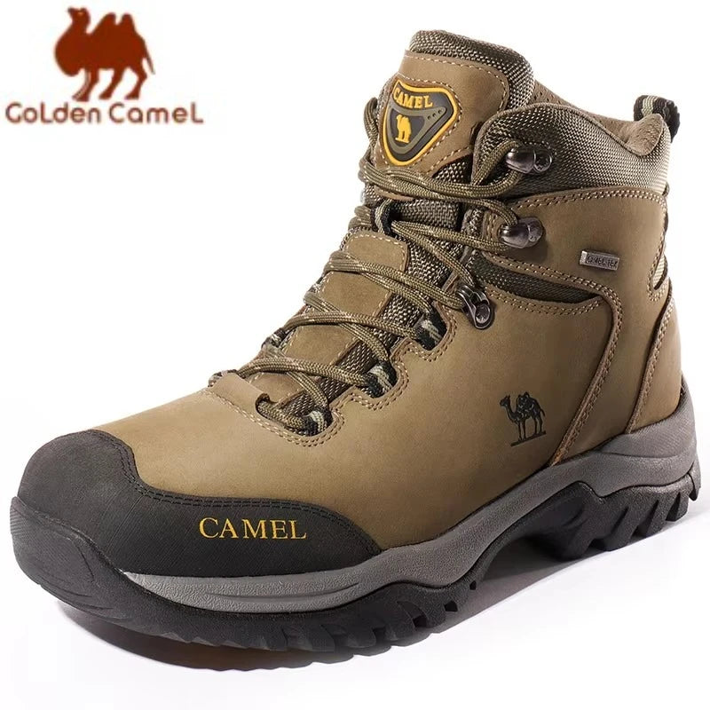 GOLDEN CAMEL Waterproof Hiking Shoes Anti-Slip Trekking Boots Unisex