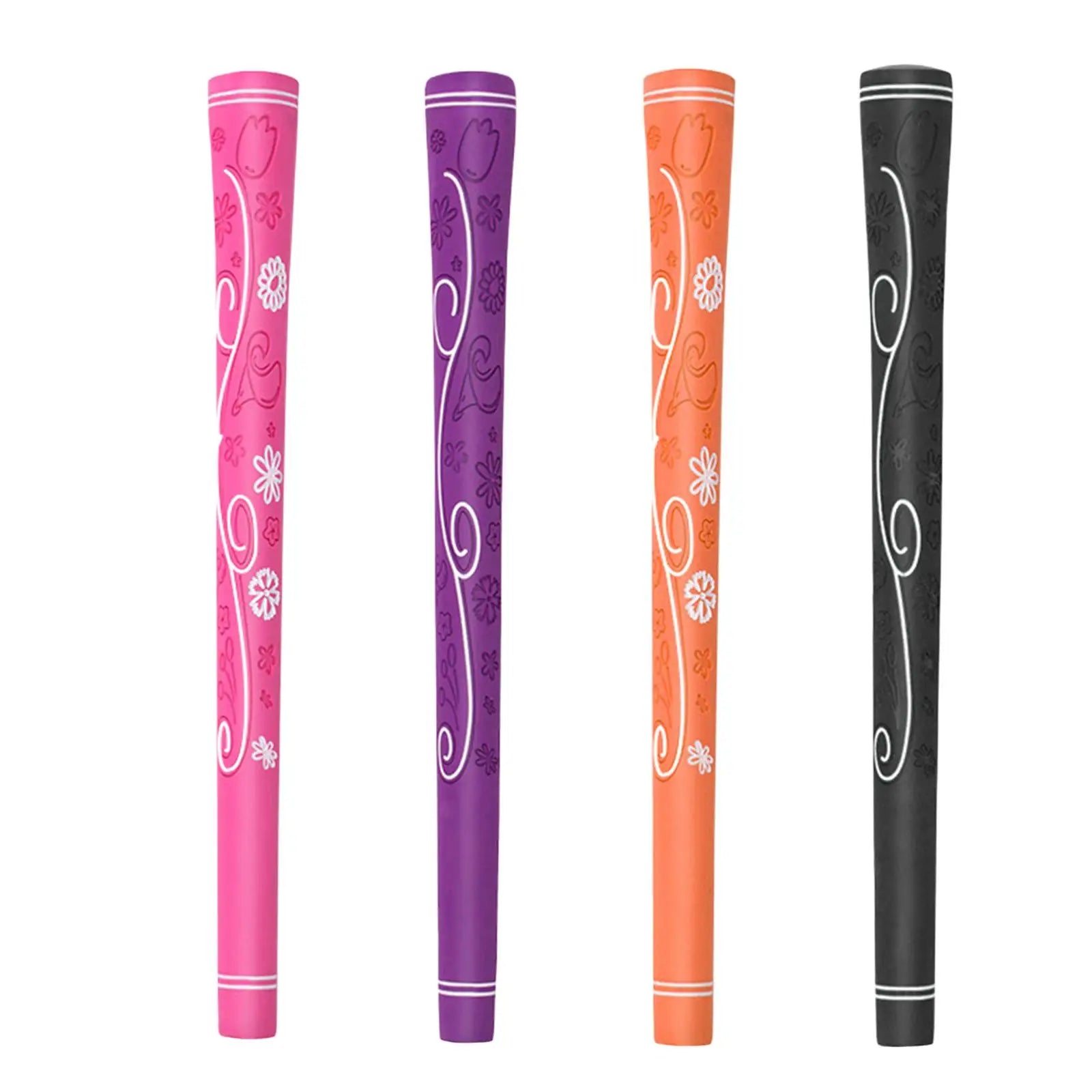 Colorful women's golf grips for improved comfort and control, part of the golf grips for women uk collection.