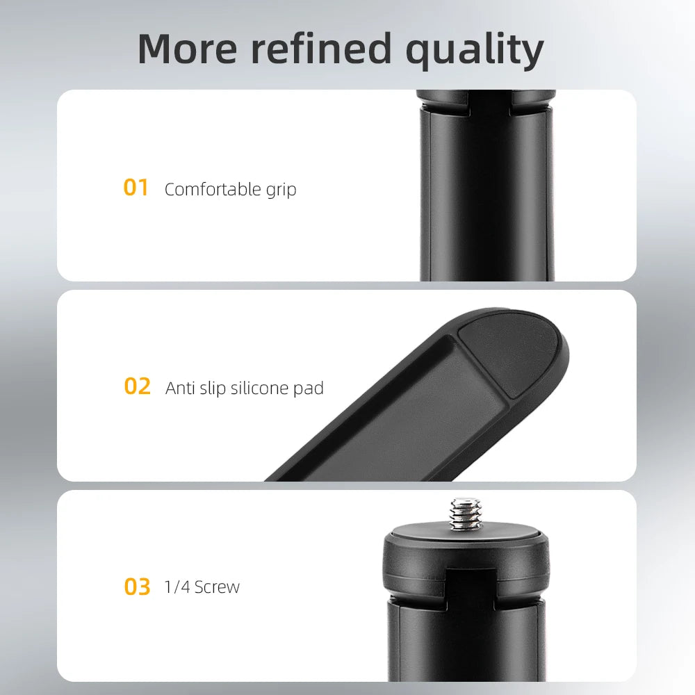 Pocket 4 Desktop Mini Tripod for DJI Pocket 3 Handheld Gimbal Phone Stabilizer Holder Stand Base.