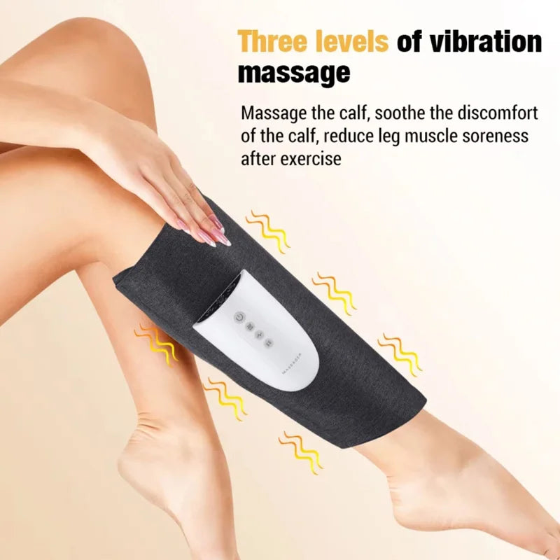Electric Calf Massager with Heat & Air Compression – 3 Modes