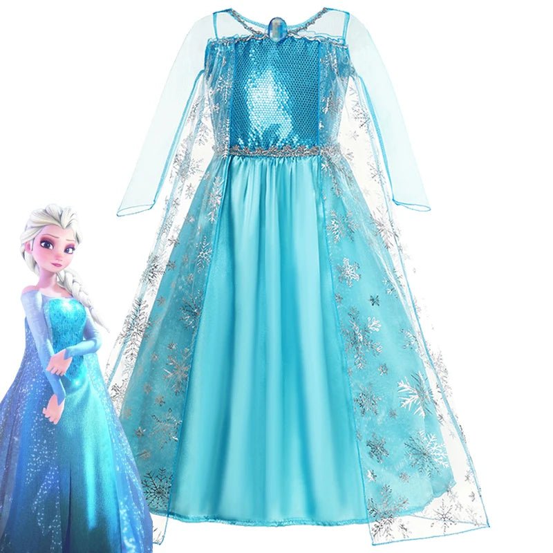 Disney Frozen Elsa Dress for Baby Girls – Birthday & Christmas Gift