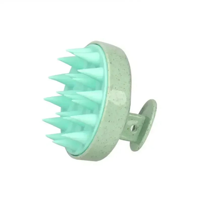 Silicone Scalp Massager Brush – Shampoo & Hair Cleansing Comb