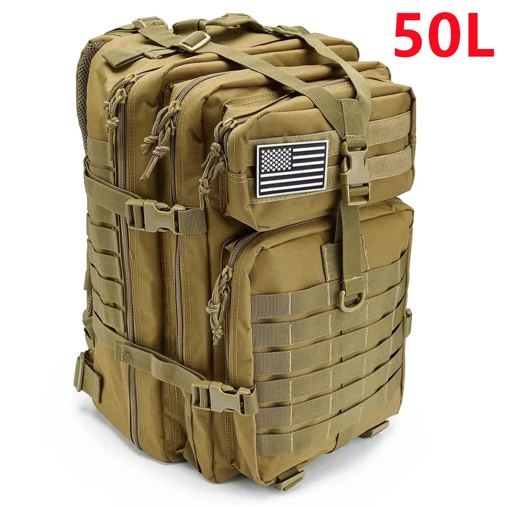 30L/50L Tactical Backpack for Men – Hunting, Camping & Hiking Gear - Adistore