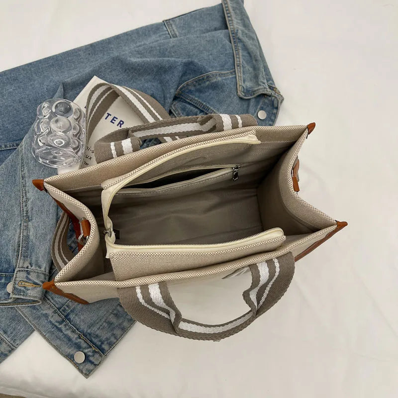Large Capacity Casual Tote Crossbody Shoulder Bag