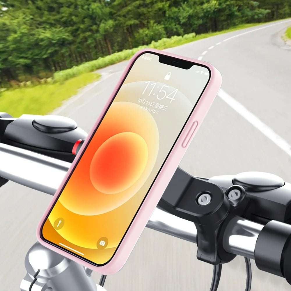 Universal Bike & Motorcycle Phone Mount Handlebar Holder