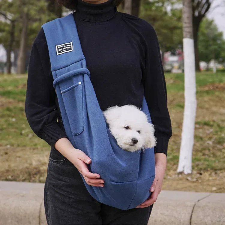 Comfortable Dog Carrier Crossbody Shoulder Bag for Outdoor Travel