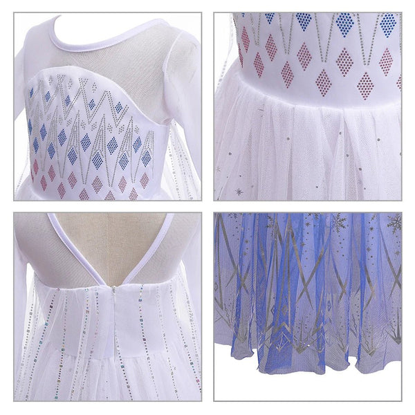 Disney Frozen Elsa Dress for Baby Girls – Birthday & Christmas Gift - Adistore