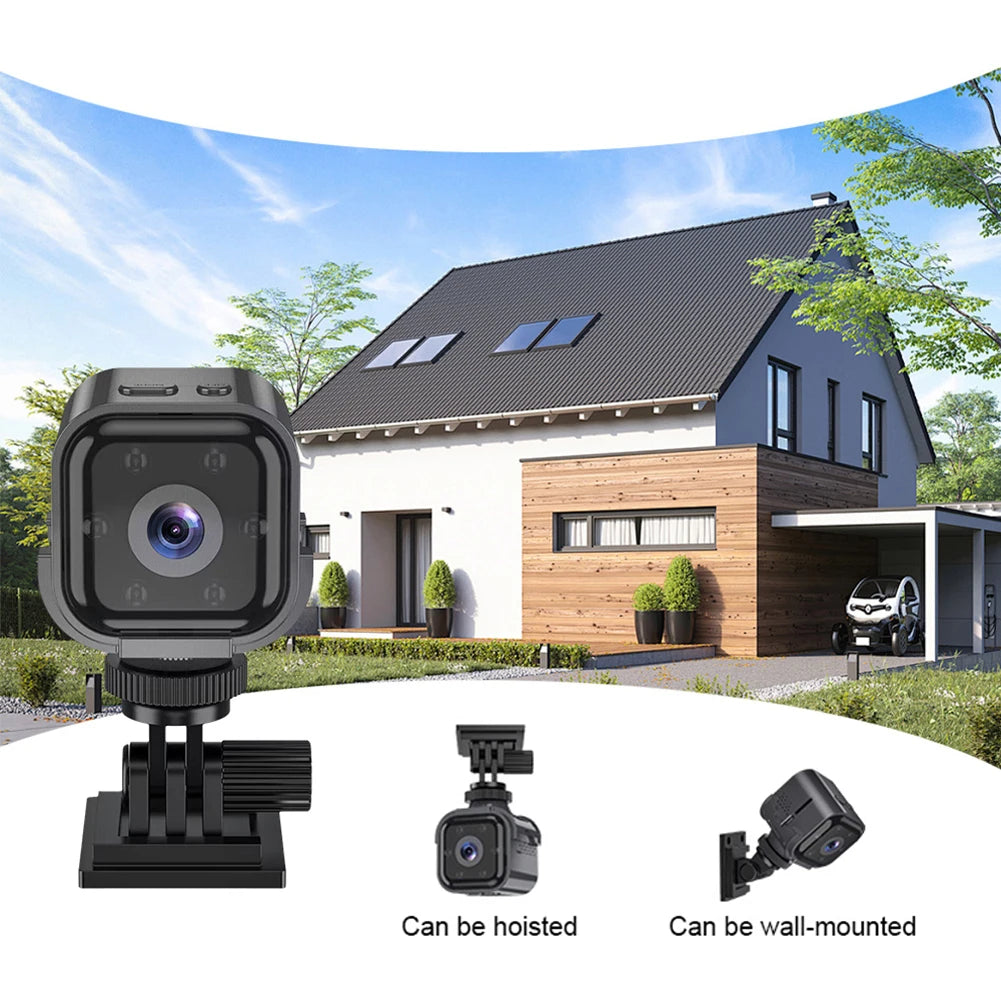 Smart Wireless Security Camera with Night Vision & Two-Way Audio