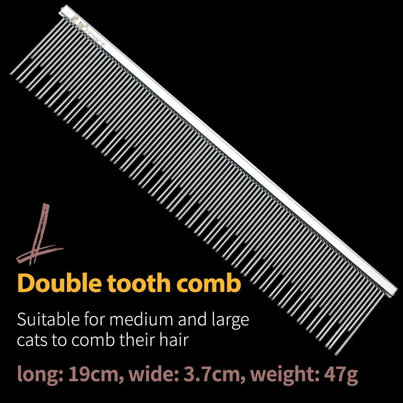 Fenice Professional Pet Grooming Comb Stainless Steel