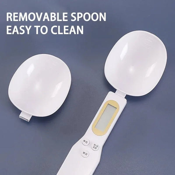 500g/0.1g Portable LCD Digital Kitchen Scale Measuring Spoon - Adistore
