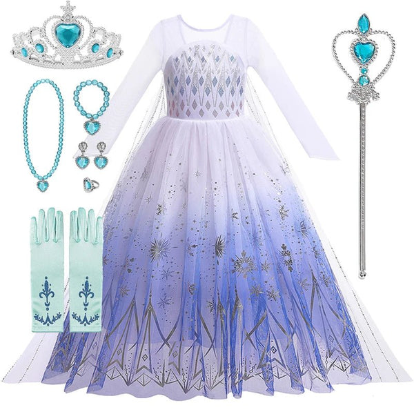 Disney Frozen Elsa Dress for Baby Girls – Birthday & Christmas Gift - Adistore