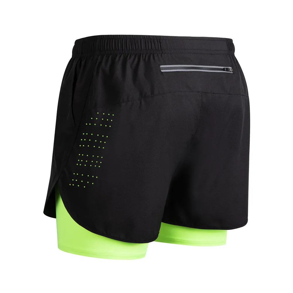 Men’s Quick Dry Running Shorts Lightweight Breathable Gym Training Shorts