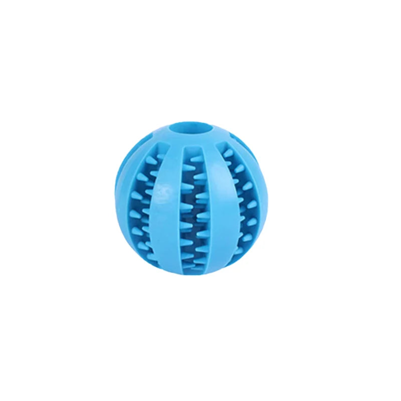 Interactive Rubber Ball Dog Toy for Puppies, Cats & Large Dogs