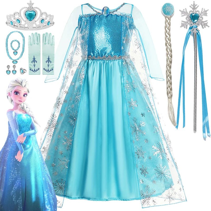 Disney Frozen Elsa Dress for Baby Girls – Birthday & Christmas Gift