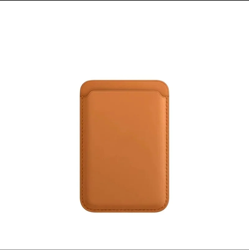 MagSafe Leather Card Wallet Magnetic Phone Holder