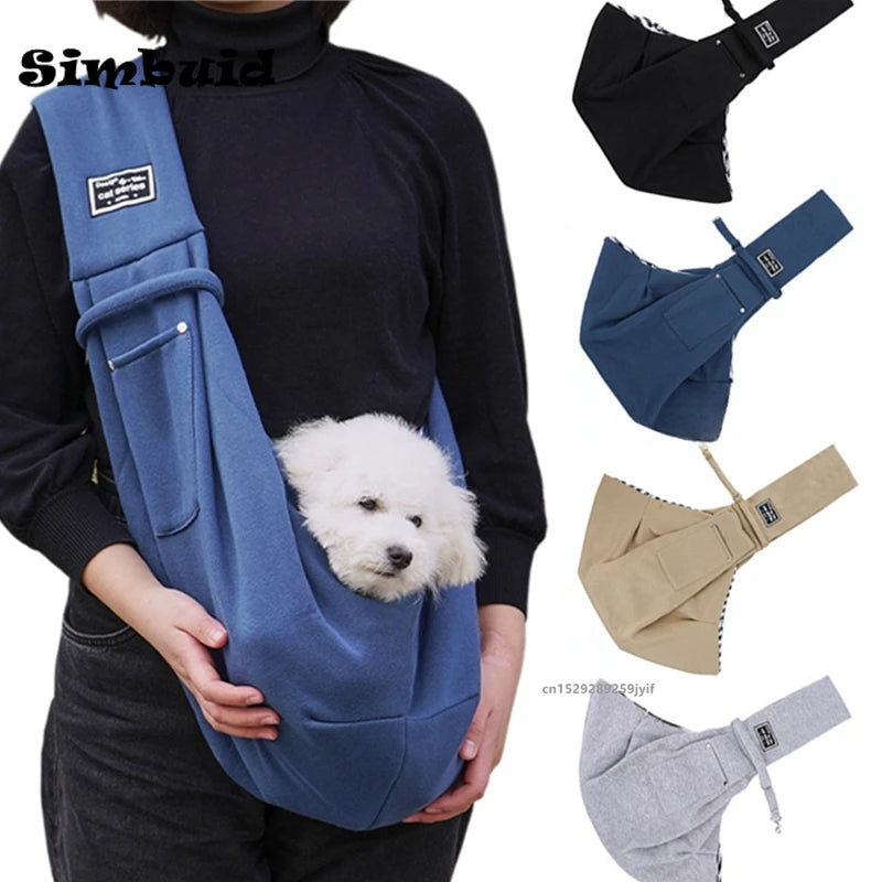 Comfortable Dog Carrier Crossbody Shoulder Bag for Outdoor Travel