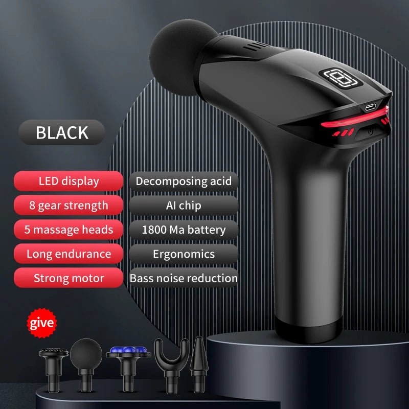 Portable Deep Tissue Massage Gun – Body, Neck, Back & Slimming Relief - Adistore