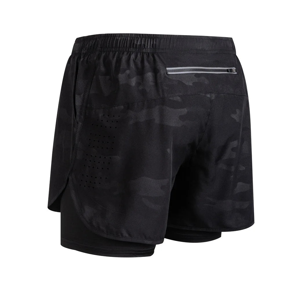 Men’s Quick Dry Running Shorts Lightweight Breathable Gym Training Shorts