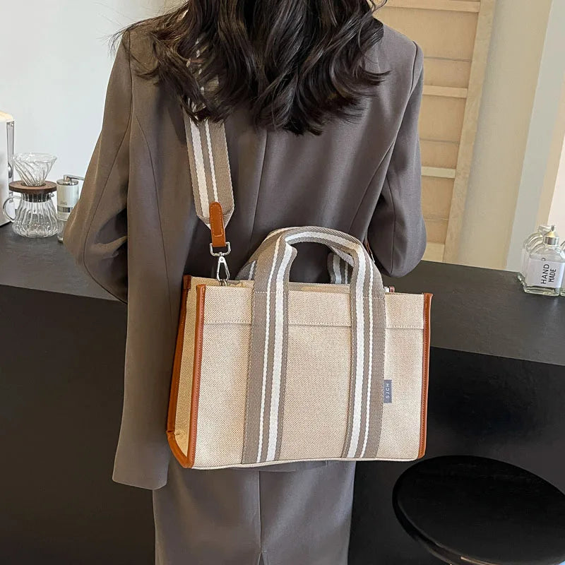 Large Capacity Casual Tote Crossbody Shoulder Bag