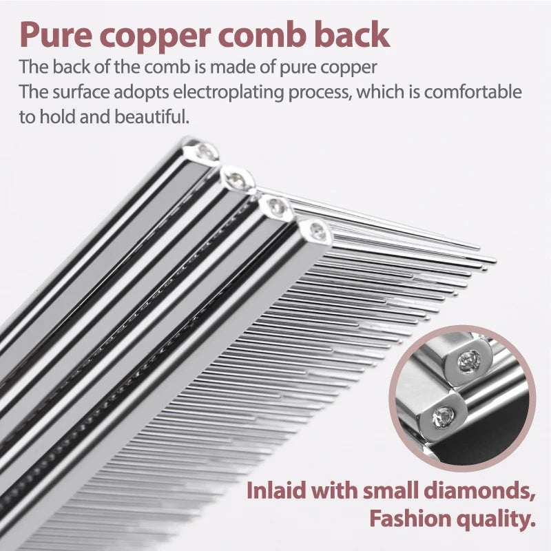 Fenice Professional Pet Grooming Comb Stainless Steel