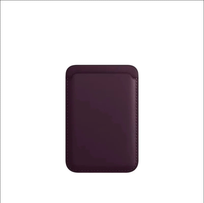 MagSafe Leather Card Wallet Magnetic Phone Holder