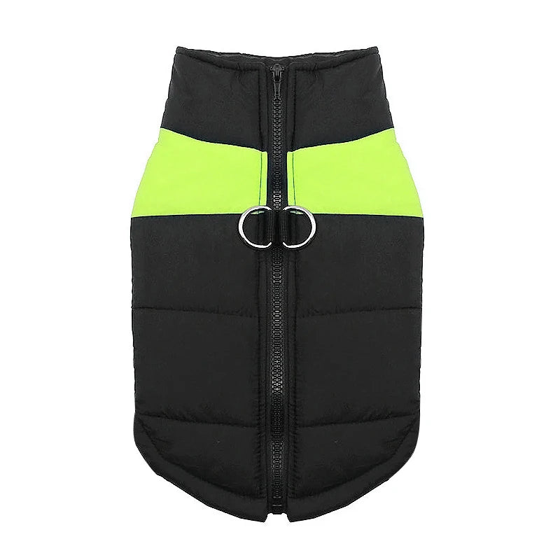 Waterproof Winter Dog Jacket Warm Cotton Vest for Small & Large Dogs