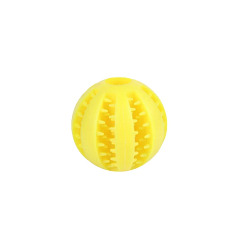 Interactive Rubber Ball Dog Toy for Puppies, Cats & Large Dogs