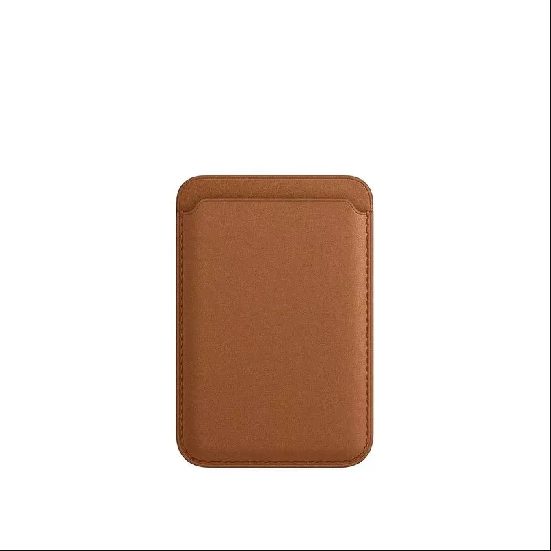 MagSafe Leather Card Wallet Magnetic Phone Holder