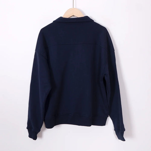 ZESSAM Club Graphic Sweatshirt – Women’s Long Sleeve with Collar - Adistore