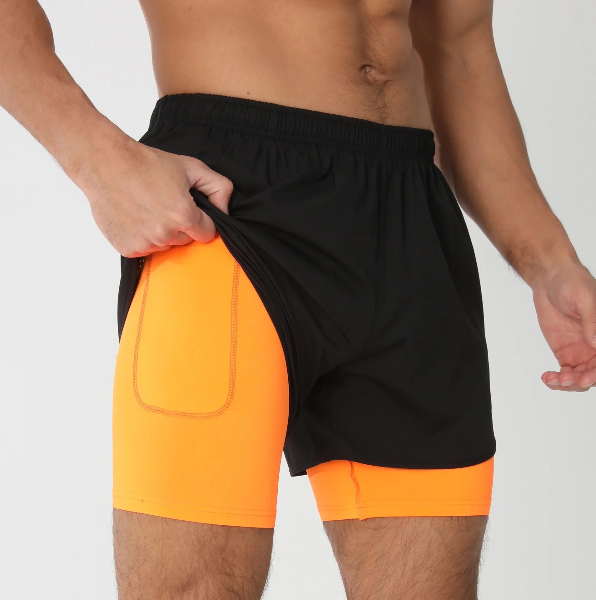 Men’s Quick Dry Running Shorts Lightweight Breathable Gym Training Shorts