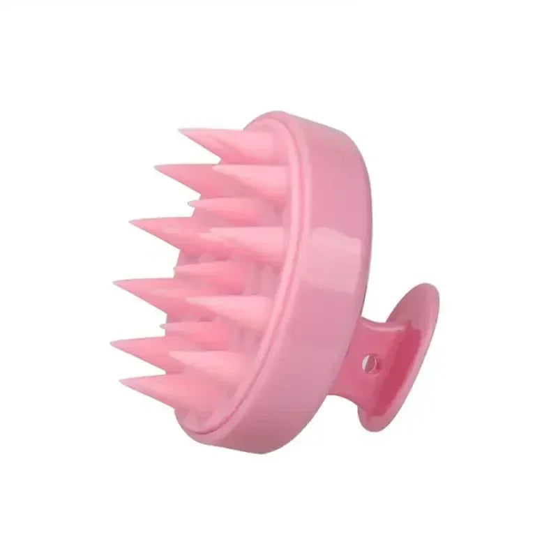 Silicone Scalp Massager Brush – Shampoo & Hair Cleansing Comb