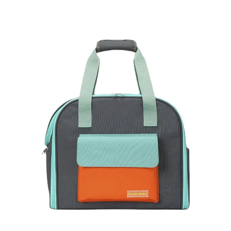 Breathable Pet Carrier Shoulder Bag for Cats & Dogs