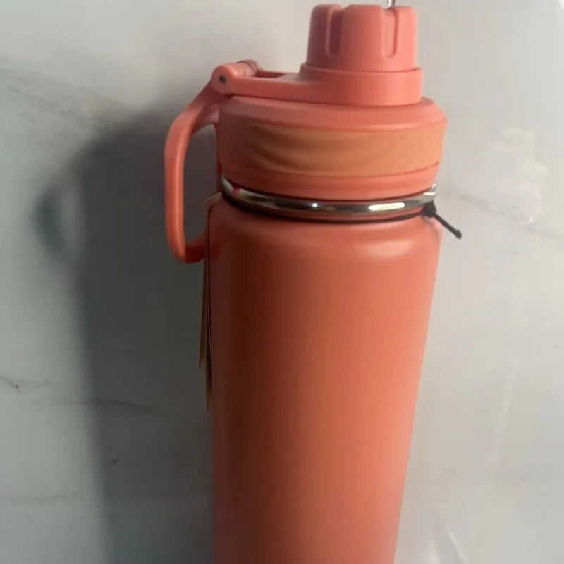 304 stainless steel insulated cup 24oz vacuum large capacity outdoor dew sports fitness yoga water cup