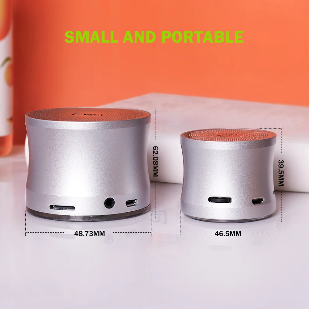 EWA A109 Mini Bluetooth Speaker – Super Bass, Ultra-Portable, Compact