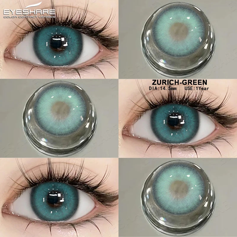EYESHARE Big Eyes Colour Contact Lenses – Fashion Cosmetic Eye Lenses for Women
