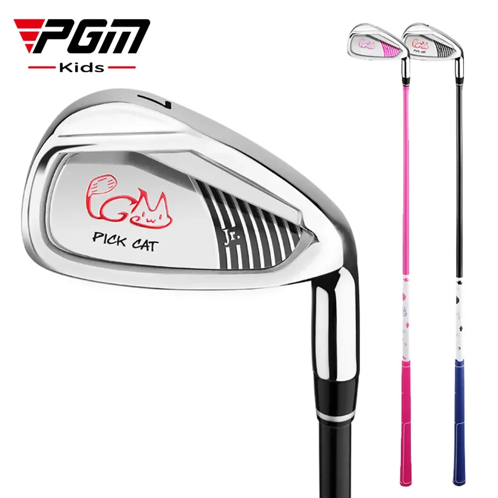 Junior golf club UK with PGM Kids branding on a white background