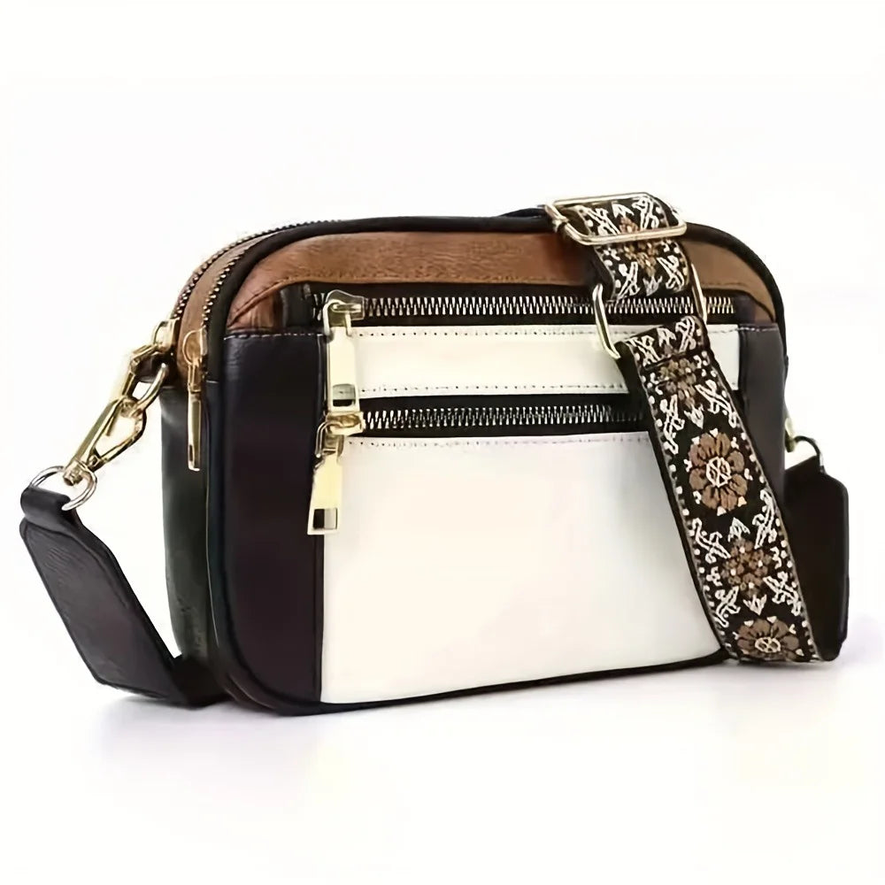 Retro Classic Women’s Crossbody Square Shoulder Bag