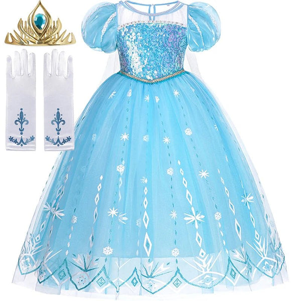 Disney Frozen Elsa Dress for Baby Girls – Birthday & Christmas Gift
