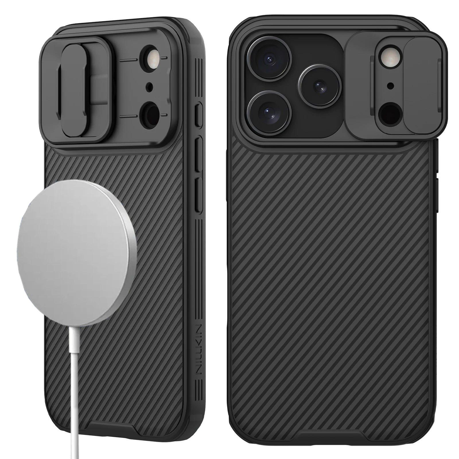 NILLKIN for iPhone 17 Pro Max Case Magnetic Compatible with Magsafe,